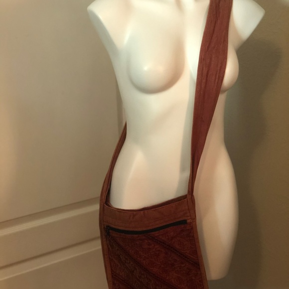 Flying High Bohemian Cross Body Messenger Bag - Picture 4 of 10